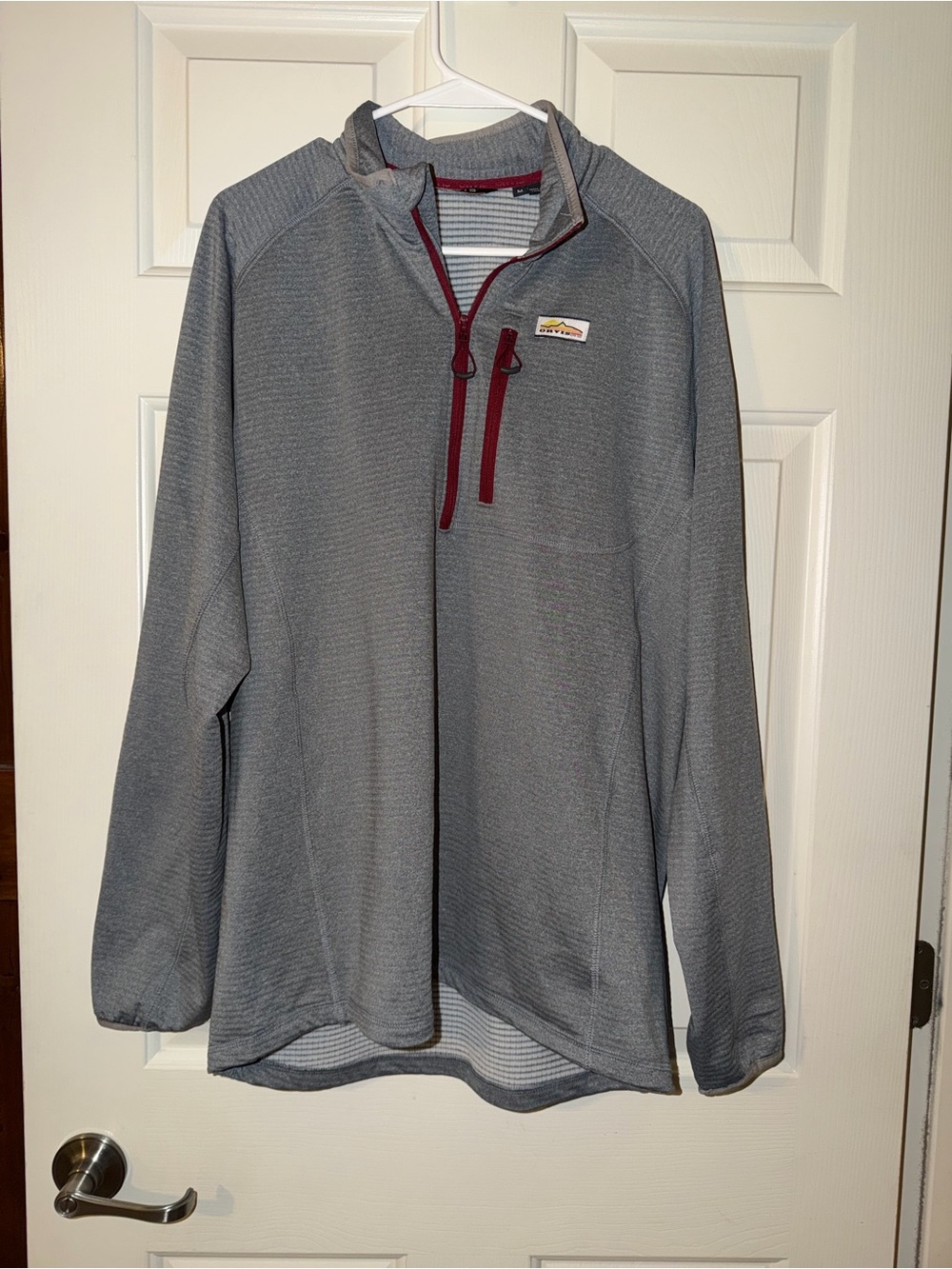 Orvis Horseshoe Hills Quarter-Zip Fleece Pullover - size M